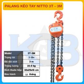 Palang Kéo Tay NITTO 3T- 3M