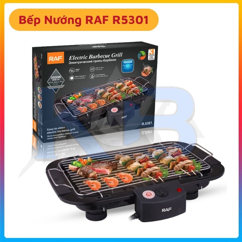 Bếp nướng điện không khói RAF R5301