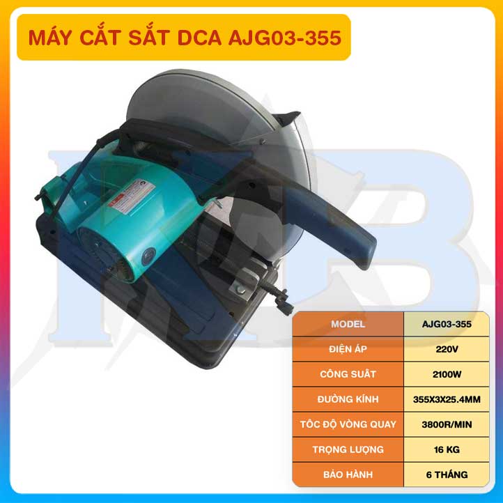 Máy cắt sắt DCA AJG03-355