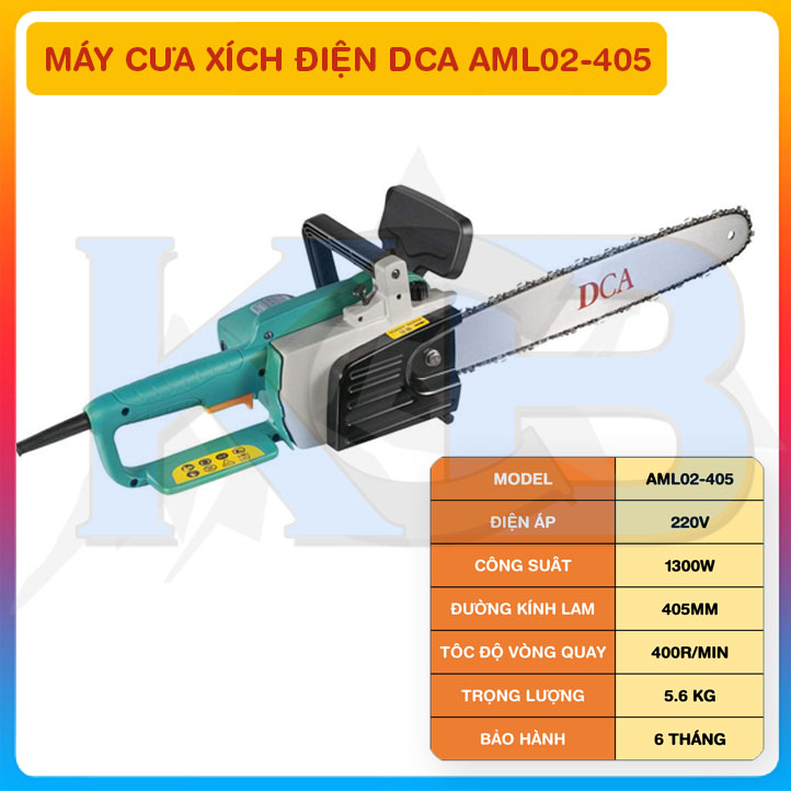 Máy cưa xích điện DCA  AML02-405