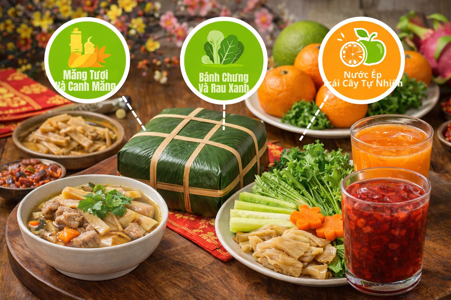 Những Thực Phẩm Khác Giúp Cải Thiện Sức Khỏe Trong Dịp Tết