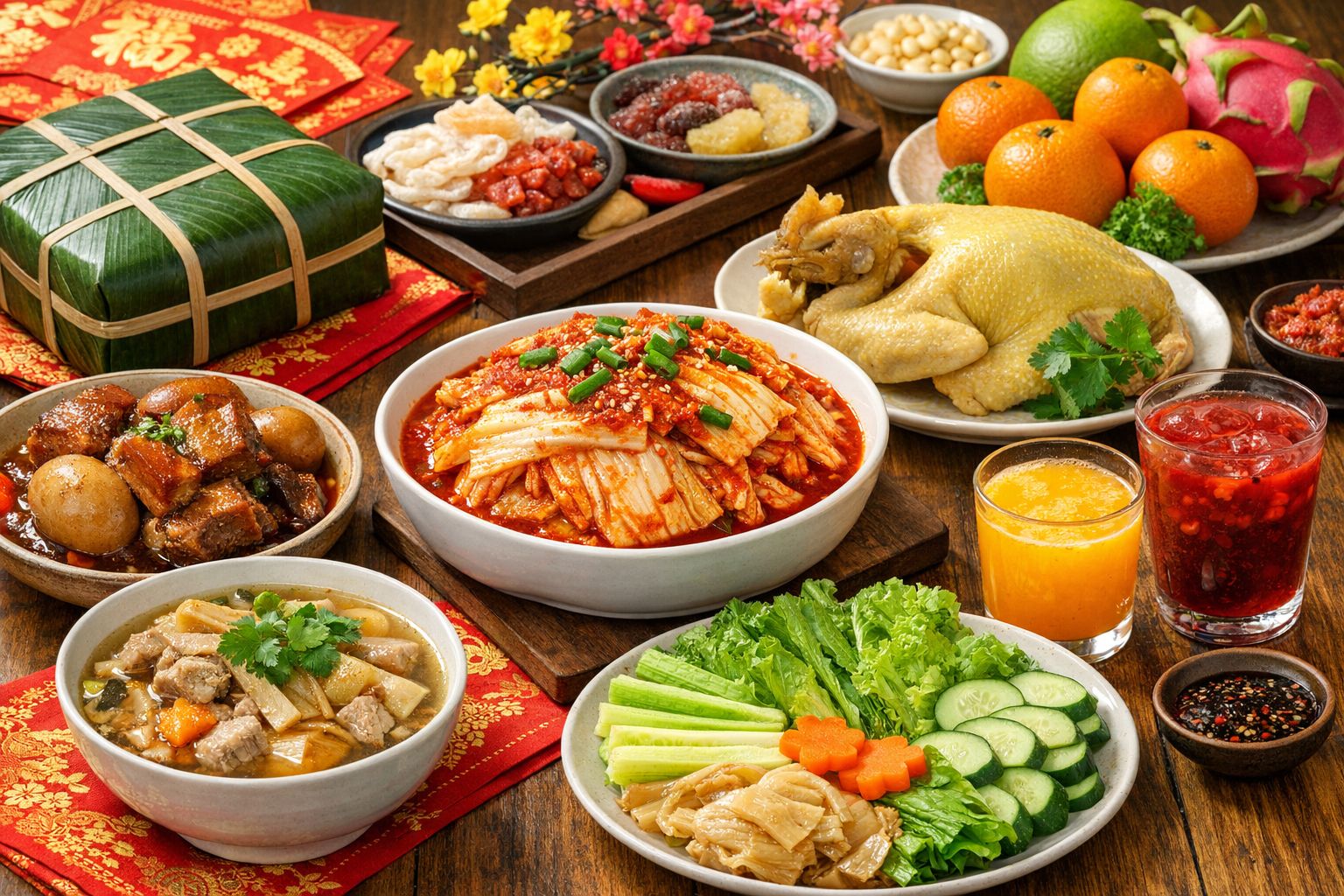 Tết Cổ Truyền: Những Thực Phẩm Giúp Gia Đình Bạn Cải Thiện Sức Khỏe