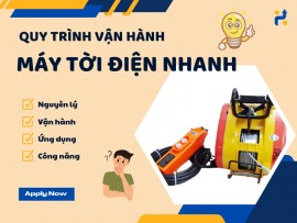 Quy trình vận hành máy tời điện nhanh, bạn biết chưa?