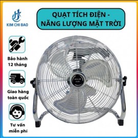 Quạt Tích Điện - Năng Lượng Mặt Trời