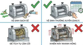 Top 5 Sai Lầm Khi Sử Dụng Máy Cạo Vỏ Mía Khiến Máy Nhanh Hỏng, Tốn Chi Phí