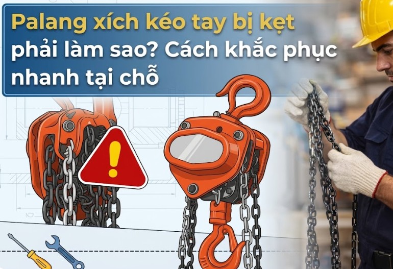 Tại Sao Pa Lăng Xích Hay Bị Kẹt Xích? Cách Xử Lý Nhanh Trong 3 Phút!