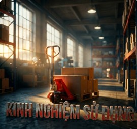 Kinh Nghiệm Sử Dụng Xe Nâng Tay Thấp: Bí Quyết Bền Xe, An Toàn Cho Người Mới