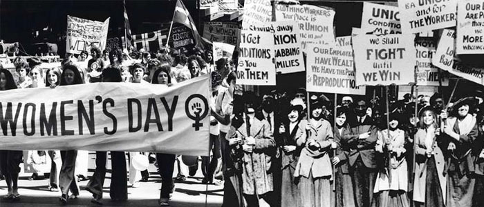 Buổi biểu tình lịch sử ngày quốc tế phụ nữ 8 tháng 3 năm 1899
