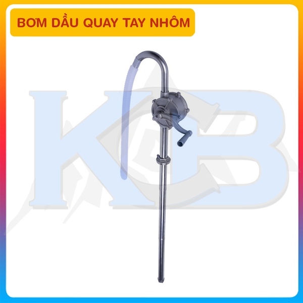 Bơm dầu quay tay nhôm