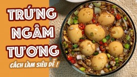Cách làm món trứng ngâm tương chuẩn vị Hàn Quốc Ngon khó cưỡng