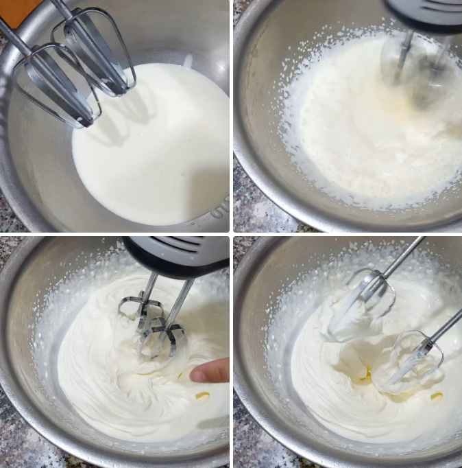 Đánh bông wipping cream