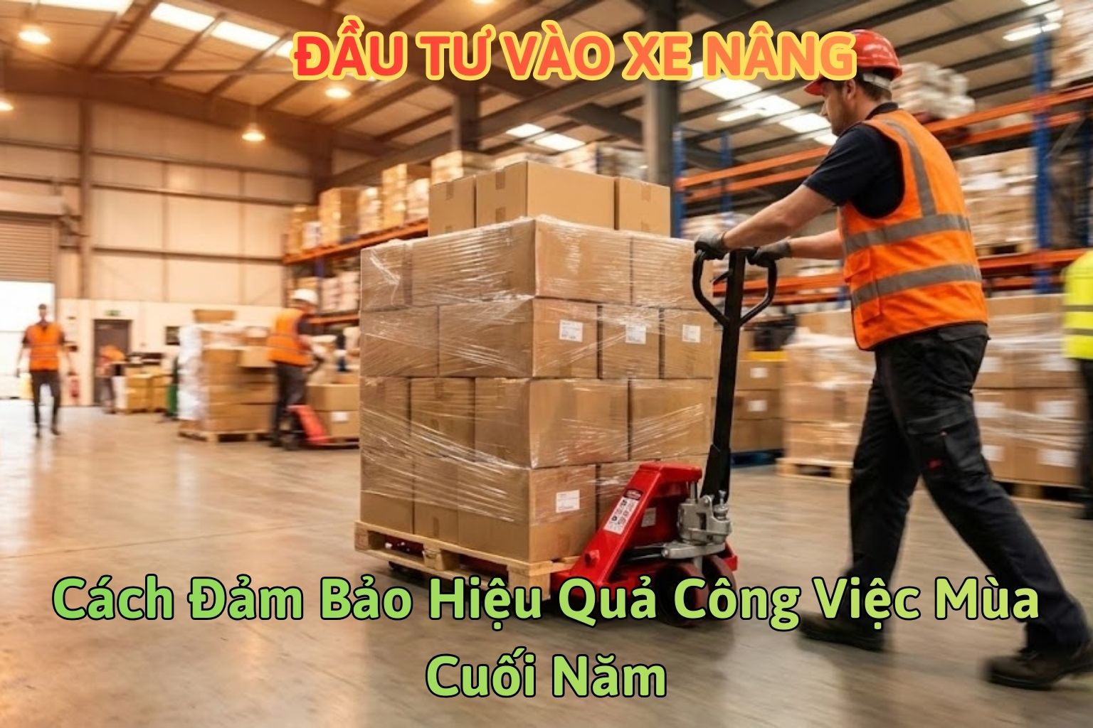 Đầu Tư Vào Xe Nâng: Cách Đảm Bảo Hiệu Quả Công Việc Mùa Cuối Năm