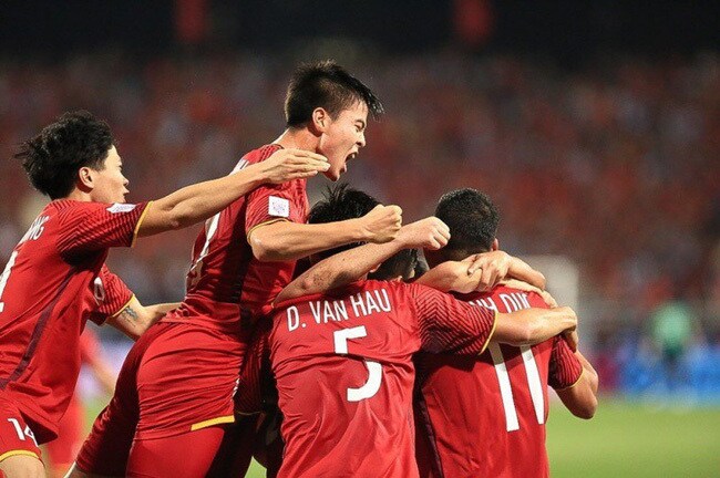 Đội tuyển Việt Nam đang là đội bóng mạnh nhất khu vực