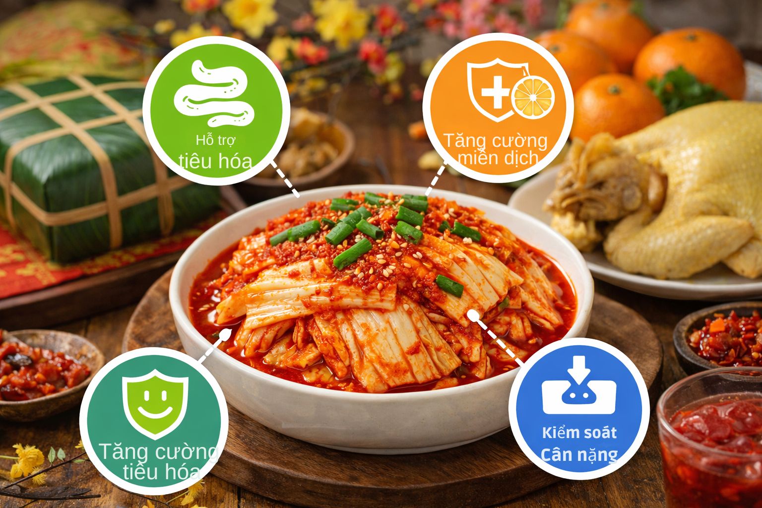 Lợi Ích Của Kim Chi Trong Ngày Tết