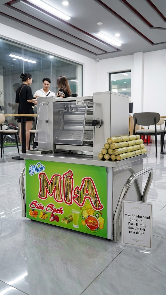 Tổng quan về máy ép mía mini cho quán trà sữa