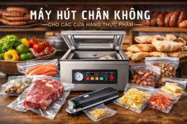 Máy Hút Chân Không Cho Các Cửa Hàng Thực Phẩm: Giải Pháp Bảo Quản Hiệu Quả