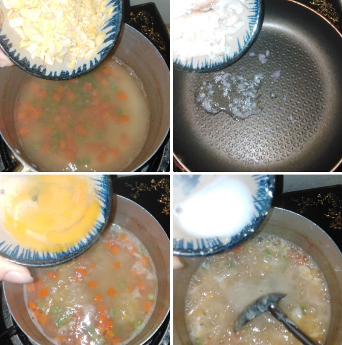 Nấu súp ghẹ