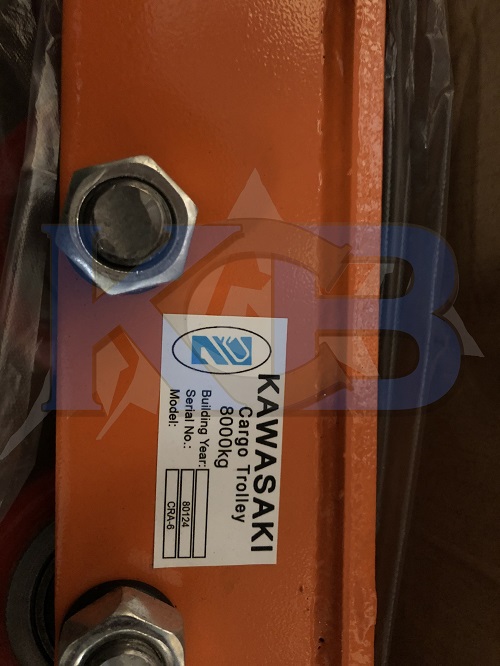 rùa di chuyển kawasaki 8 tấn