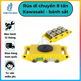 Rùa di chuyển kawasaki 8 tấn bánh sắt