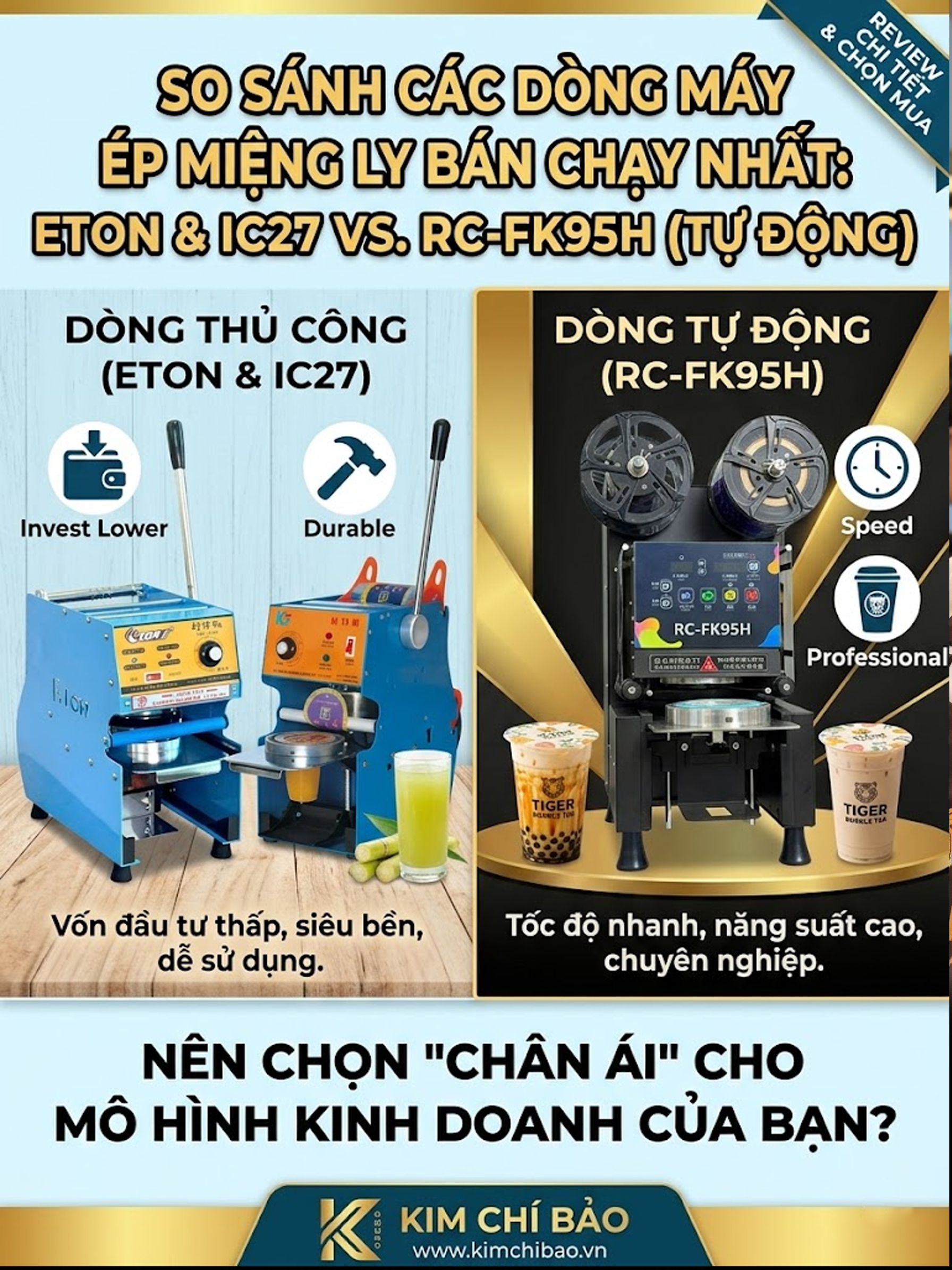 So Sánh Máy Ép Miệng Ly: Nên Chọn Eton D7, D6, B9 Hay RC-FK95H?