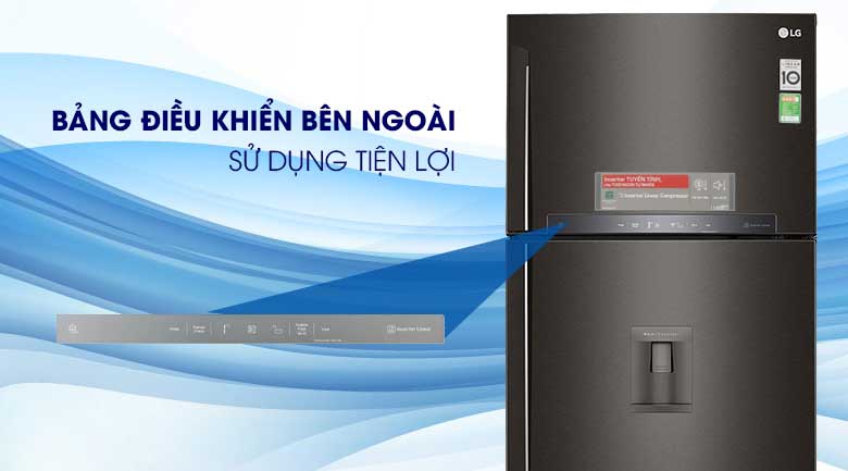 tủ lạnh LG D602BL