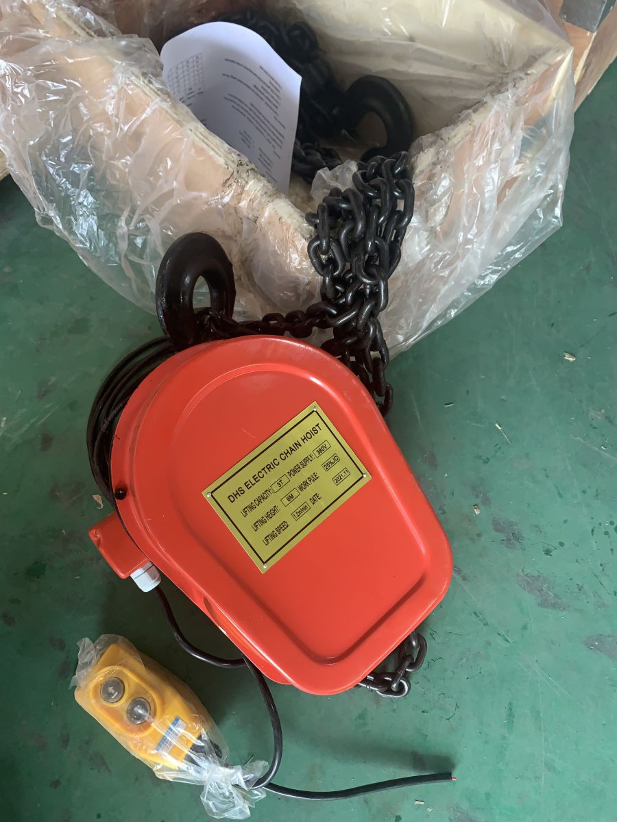 pa lăng xích điện